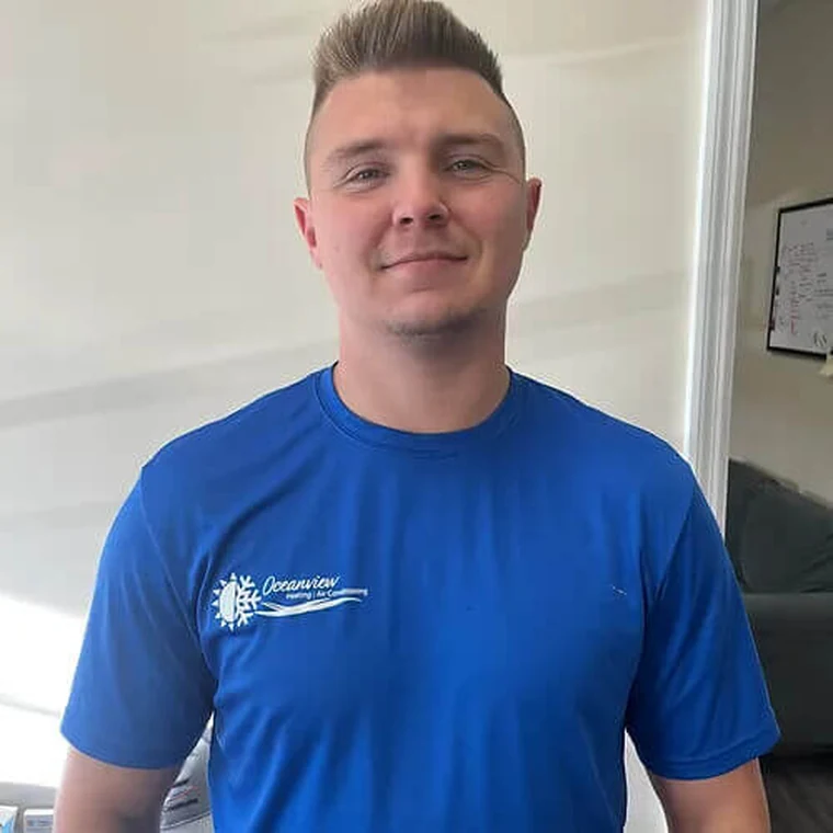 Michael DeFeis, Service and Install Technician at Oceanview Heating and Air