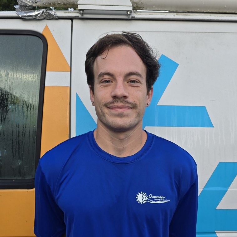 Austin Kiker, Lead Installer at Oceanview Heating and Air